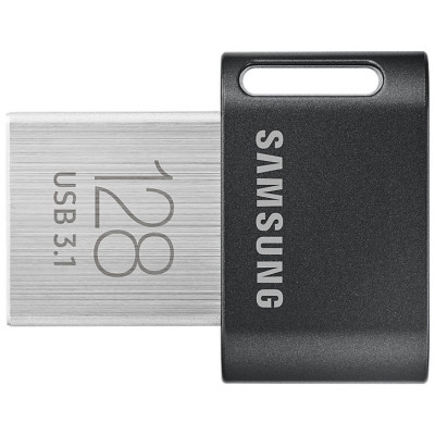 Накопичувач Samsung 128GB USB 3.1 Type-A Fit Plus Чорний