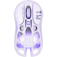 Миша GravaStar Mercury M1 Pro, magnesium alloy body, BT/WL/USB-A, RGB, Lavender Purple
