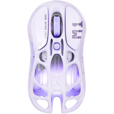 Миша GravaStar Mercury M1 Pro, magnesium alloy body, BT/WL/USB-A, RGB, Lavender Purple