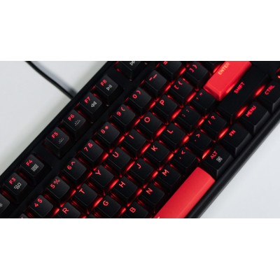 Клавіатура механічна Lemokey X3 104Key, Keychron Red, USB-A, QMK/VIA, Hot-Swap, EN/UKR, RGB, чорний Клавіатура механічна Lemokey X3 104Key, Keychron Red, USB-A, QMK/VIA, Hot-Swap, EN/UKR, RGB, чорний