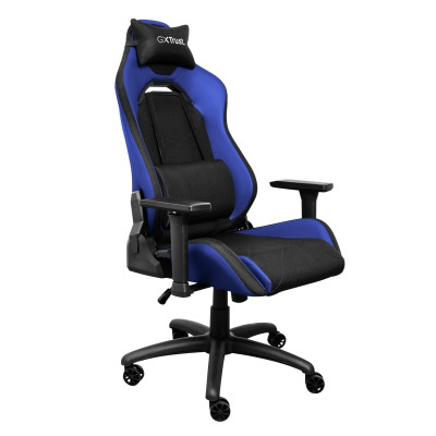 Крісло Trust GXT714B Ruya ECO, ПУ шкіра, 3D-Armrests, синій Крісло Trust GXT714B Ruya ECO, ПУ шкіра, 3D-Armrests, синій