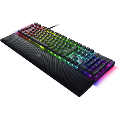 Клавіатура механічна Razer BlackWidow V4, 114key, Yellow Switch, USB-A, EN/RU, RGB, чорний Клавіатура механічна Razer BlackWidow V4, 114key, Yellow Switch, USB-A, EN/RU, RGB, чорний