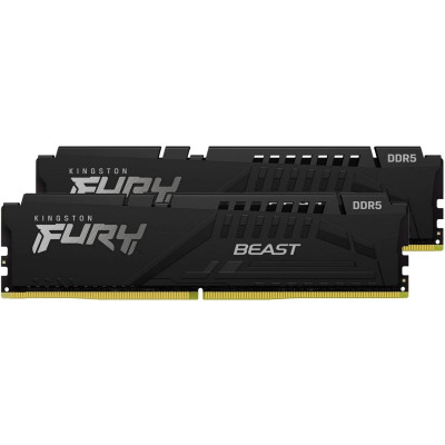 Пам'ять ПК Kingston DDR5 64GB KIT (32GBx2) 6000 FURY Beast EXPO