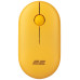 Миша 2E MF300 Silent, WL/BT, жовтий