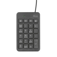 Клавіатура мембрана Trust Xalas USB-A Numeric Keypad 23Key, USB-A, чорний Клавіатура мембрана Trust Xalas USB-A Numeric Keypad 23Key, USB-A, чорний