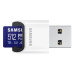 Карта пам'яті Samsung microSDXC    512GB C10 UHS-I R180MB/s PRO Plus + SD