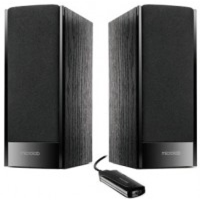 Акустична система MICROLAB B-56 2.0, USB, mini-jack, чорний