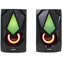Акустична система MICROLAB B-25 2.0, USB, LED, чорний