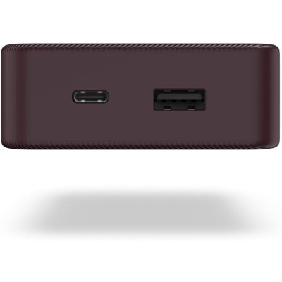 Акумулятор портативний літій-іонний Power Bank Hama 20000 мА·год, USB-C/USB-A, plum