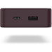 Акумулятор портативний літій-іонний Power Bank Hama 20000 мА·год, USB-C/USB-A, plum