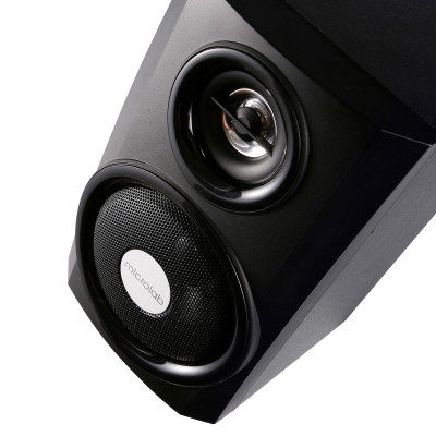 Акустична система MICROLAB TMN-9U 2.1, 40W, mini-jack, USB, SD, чорний