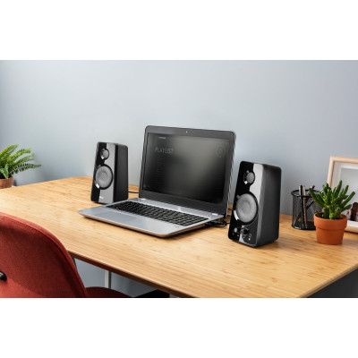 Акустична система Trust Tytan 2.0, 18Вт, USB/AUX, чорний Акустична система Trust Tytan 2.0, 18Вт, USB/AUX, чорний