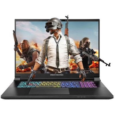 Ноутбук Dream Machines RX5080-18 18UHD+, Intel U9-275HX, 32GB, F2TB, NVD5080-16, DOS, чорний