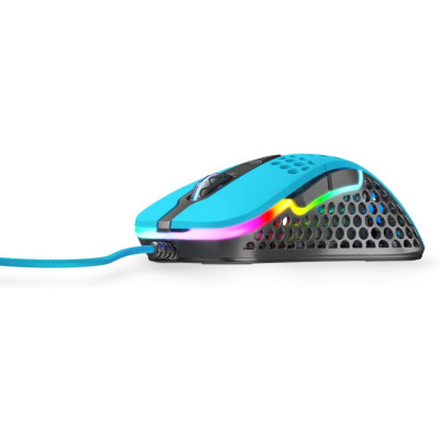 Миша Xtrfy M4, USB-A, RGB, Miami Blue Миша Xtrfy M4, USB-A, RGB, Miami Blue