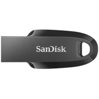 Накопичувач SanDisk 64GB USB 3.2 Type-A Ultra Curve Чорний Накопичувач SanDisk 64GB USB 3.2 Type-A Ultra Curve Чорний