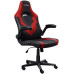 Крісло Trust GXT703R Riye, ПУ шкіра, Foldable Armrests, червоний