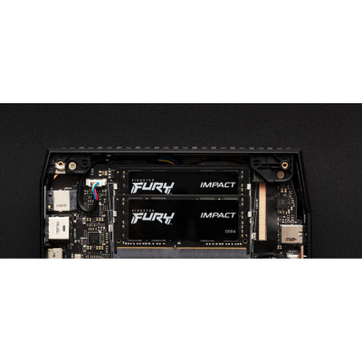Пам'ять ноутбука Kingston DDR4 16GB KIT (8GBx2) 3200 FURY Impact