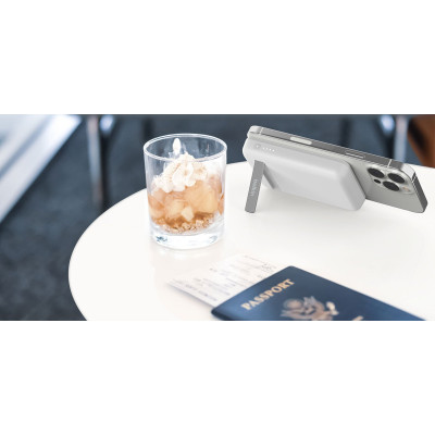 Акумулятор портативний літій-іонний Power Bank Belkin 5000мА·год, 7.5Вт, Magnetic, білий