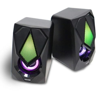 Акустична система MICROLAB B-25 2.0, USB, LED, чорний