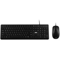 Комплект клавіатура та миша 2E MK405 USB-A, EN/UK, чорний