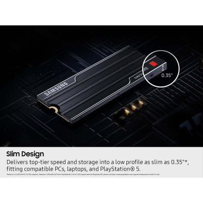 Накопичувач SSD Samsung M.2 8TB PCIe 5.0 9100PRO + радіатор