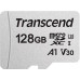 Карта пам'яті Transcend microSD  128GB C10 UHS-I R100/W40MB/s + SD