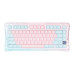 Клавіатура механічна GravaStar Mercury K1 Lite 80keys, GravaStar x BSUN Grey, BT/WL/USB, Lumen Rose Клавіатура механічна GravaStar Mercury K1 Lite 80keys, GravaStar x BSUN Grey, BT/WL/USB, Lumen Rose