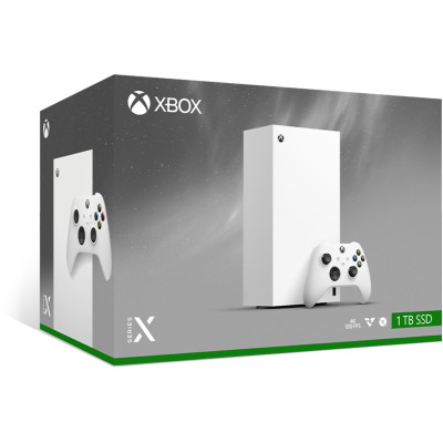 Ігрова консоль Xbox Series X 1TB Digital, біла