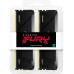 Пам'ять ПК Kingston DDR4 16GB KIT (8GBx2) 3600 FURY Beast RGB