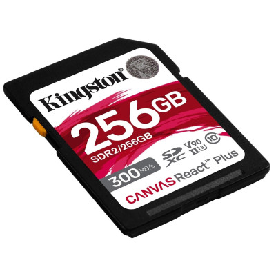 Карта пам'яті Kingston SD  256GB C10 UHS-II U3 R300/W260MB/s