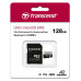 Карта пам'яті Transcend microSD  128GB C10 UHS-I U3 A2 R160/W90MB/s + SD