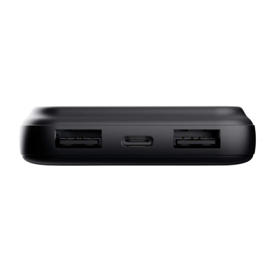 Акумулятор портативний літій-іонний power bank Trust Avala, 10000мА·год, 2хUSB-A/USB-C, 20W, PD/QC 3.0, чорний Акумулятор портативний літій-іонний power bank Trust Avala, 10000мА·год, 2хUSB-A/USB-C, 20W, PD/QC 3.0, чорний