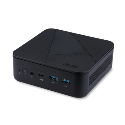 Комп'ютер персональний неттоп Acer Veriton NUC 1502G-13U5U MFF, Intel i5-1334U, 2*SO-DIMM, M.2SSD, UMA, WiFi, без ОС