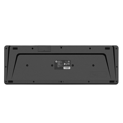 Клавіатура мембранна HP 220, 104key, WL, EN/UK, чорний Клавіатура мембранна HP 220, 104key, WL, EN/UK, чорний