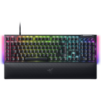 Клавіатура механічна Razer BlackWidow V4, 114key, Yellow Switch, USB-A, EN/RU, RGB, чорний Клавіатура механічна Razer BlackWidow V4, 114key, Yellow Switch, USB-A, EN/RU, RGB, чорний
