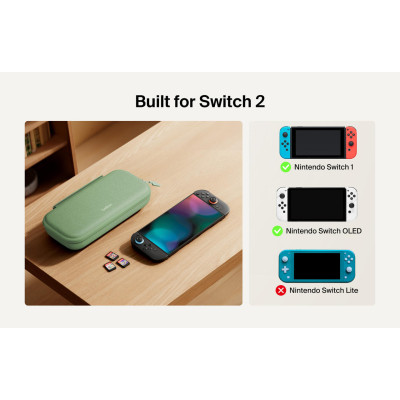 Чохол Belkin із акумулятором 10000мА·год для Nintendo Switch 2, Sage