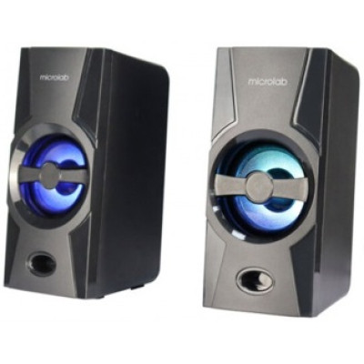 Акустична система MICROLAB B-15 2.0, USB, mini-jack, чорний