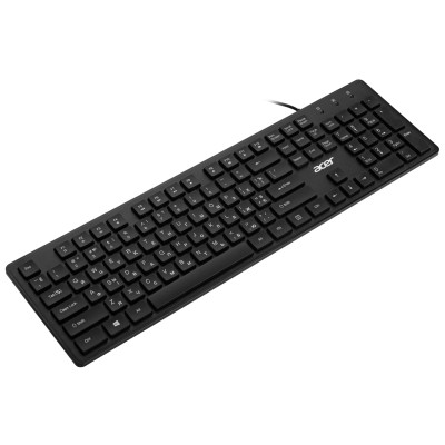 Клавіатура мембранна Acer OKW020, 104key ,USB-A, EN/UKR/RU,чорний Клавіатура мембранна Acer OKW020, 104key ,USB-A, EN/UKR/RU,чорний