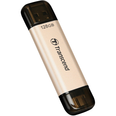Накопичувач Transcend 128GB USB 3.2 Type-A + Type-C JetFlash 930 R420/W400MB/s Чорний