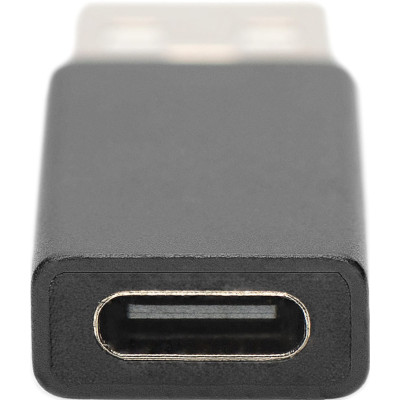 Адаптер DIGITUS USB-A > USB-C (M/F), 3A, 5GB, ver. 3.0