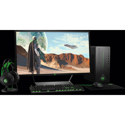 Клавіатура механічна HP Pavilion Gaming 550, 104key, Red Hybrid Switch, USB-A, EN/RU, RGB, чорний