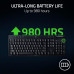 Клавіатура механічна BlackWidow V4 Low-profile HyperSpeed, 104key, Orange Switch, USB-A/WL/BT, EN, RGB, чорний
