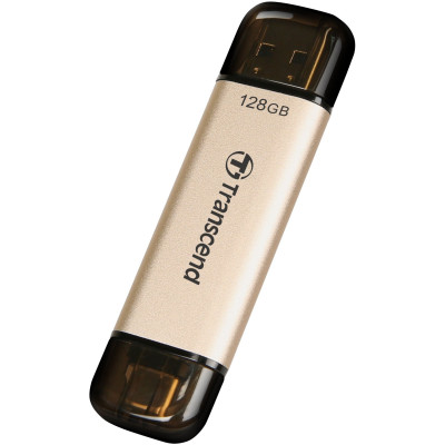 Накопичувач Transcend 128GB USB 3.2 Type-A + Type-C JetFlash 930 R420/W400MB/s Чорний