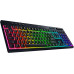 Клавіатура механічна BlackWidow V4 Low-profile HyperSpeed, 104key, Orange Switch, USB-A/WL/BT, EN, RGB, чорний