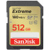 Карта пам'яті SanDisk SD  512GB C10 UHS-I U3 R180/W130MB/s Extreme V30