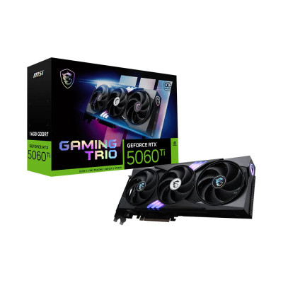 Відеокарта MSI GeForce RTX 5060 Ti 16GB GDDR7 GAMING TRIO OC