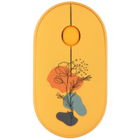 Миша 2E MF300 FLORA:POPPY Silent WL BT, жовтий