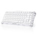 Клавіатура механічна GravaStar Mercury K1 80keys, GravaStar x Kailh Cheery Pink, EN, BT/WL/USB, Opaline White Клавіатура механічна GravaStar Mercury K1 80keys, GravaStar x Kailh Cheery Pink, EN, BT/WL/USB, Opaline White