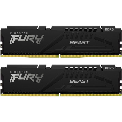 Пам'ять ПК Kingston DDR5 32GB KIT (16GBx2) 6000 FURY Beast  EXPO