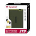 Портативний жорсткий диск Transcend 2TB USB 3.1 StoreJet 25M3 Зелений